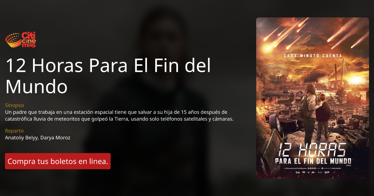 12 Horas Para El Fin del Mundo