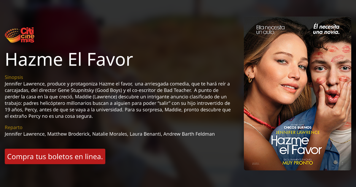 Hazme El Favor Pelicula Completa 2025