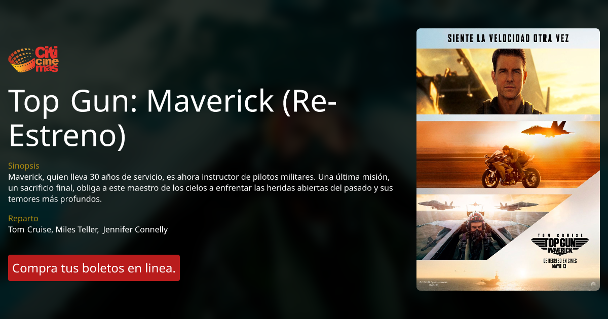 Top Gun: Maverick (Re-Estreno)